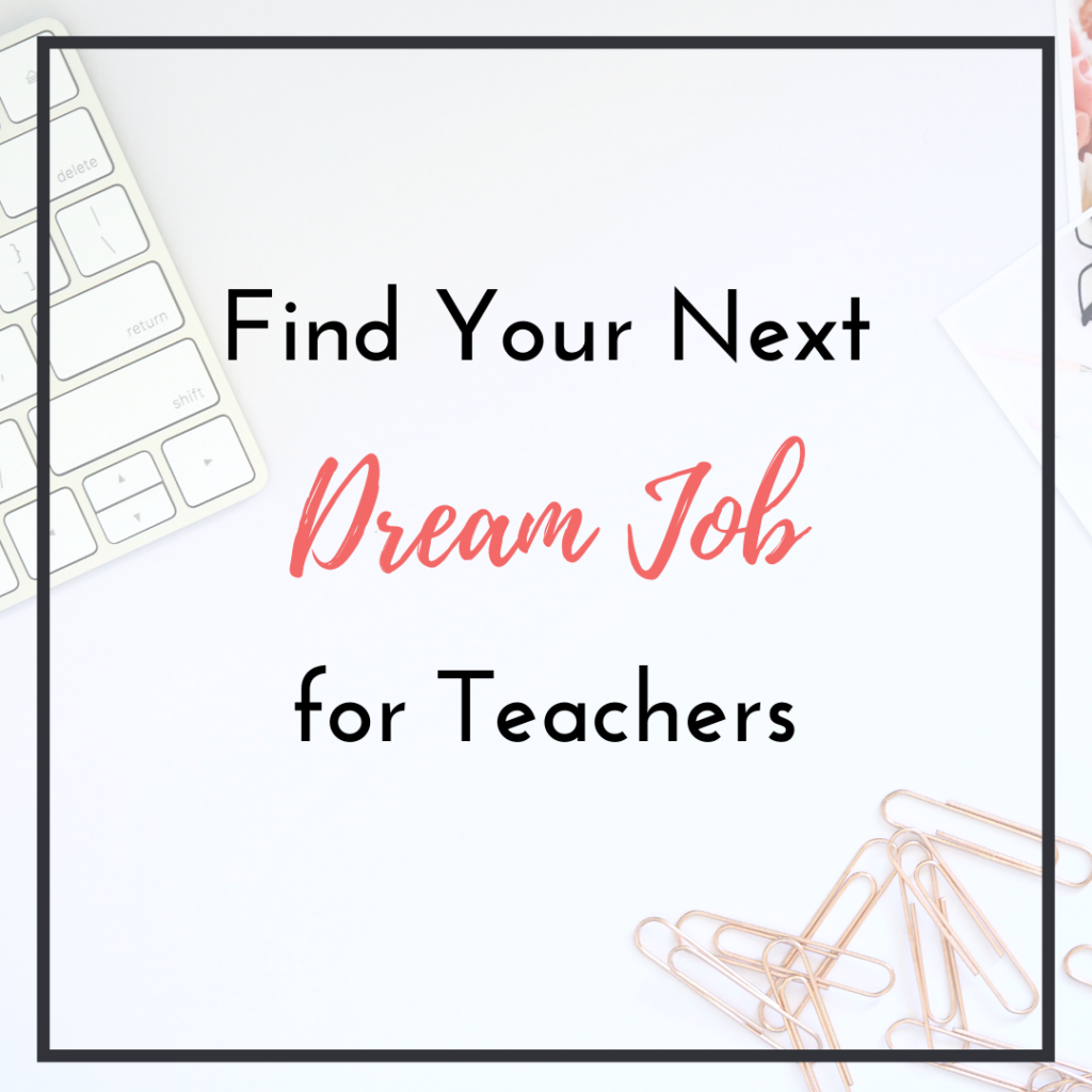 Dream Job for Teachers Course Button